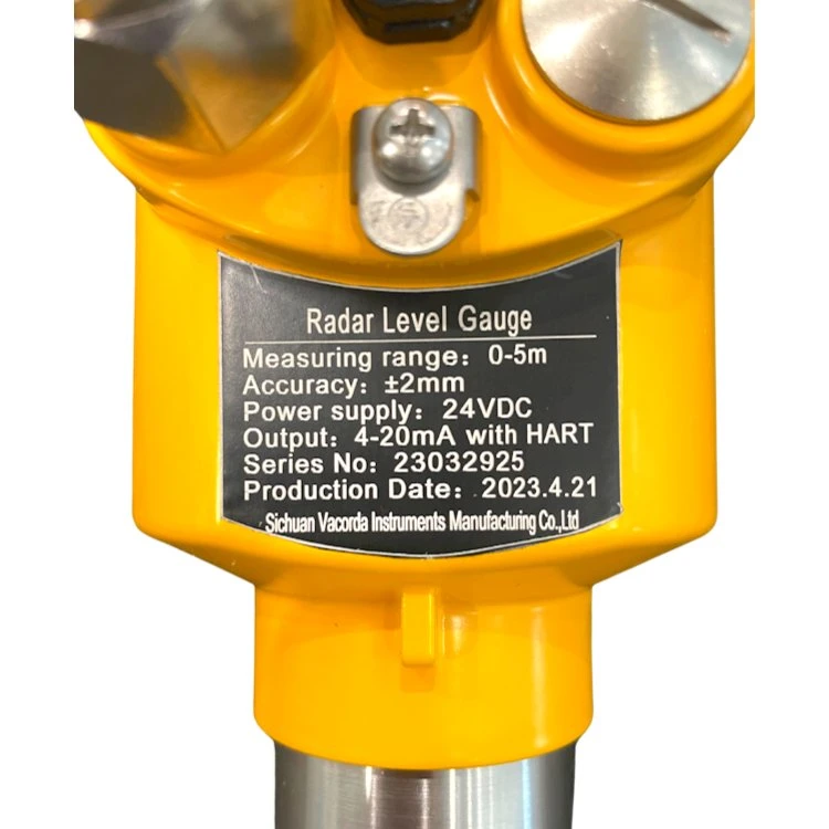 Contactless 80GHz Radar Level Transmitter Gauge