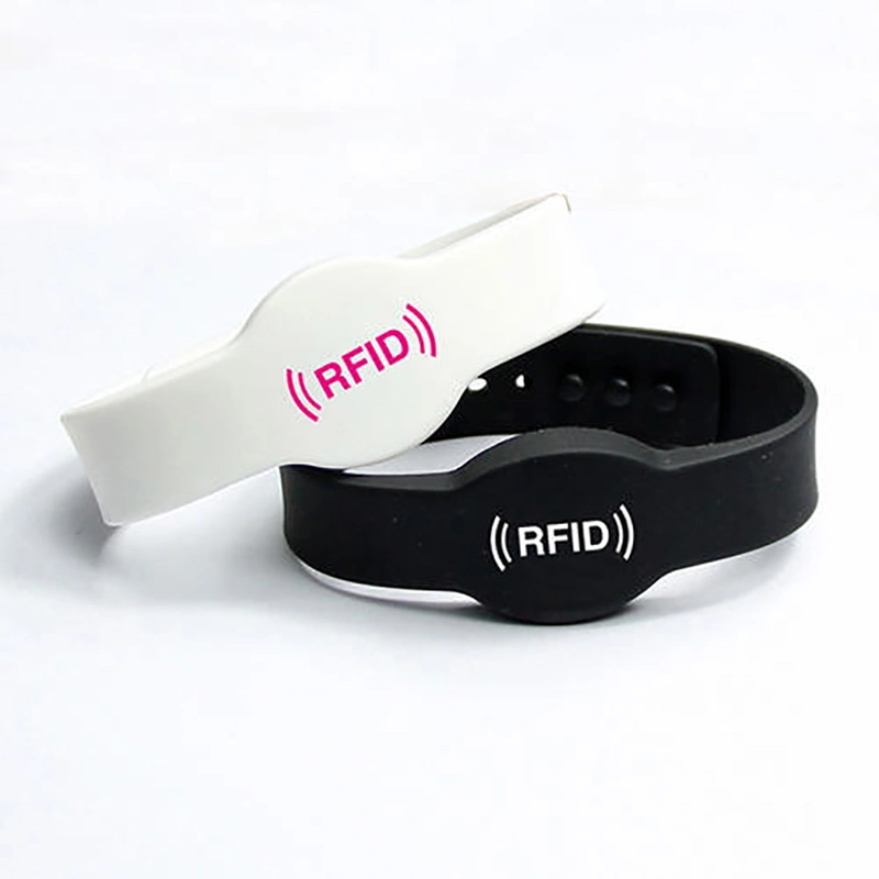 Professional Waterproof Silicone PVC RFID Tag Wristband & Bracelet