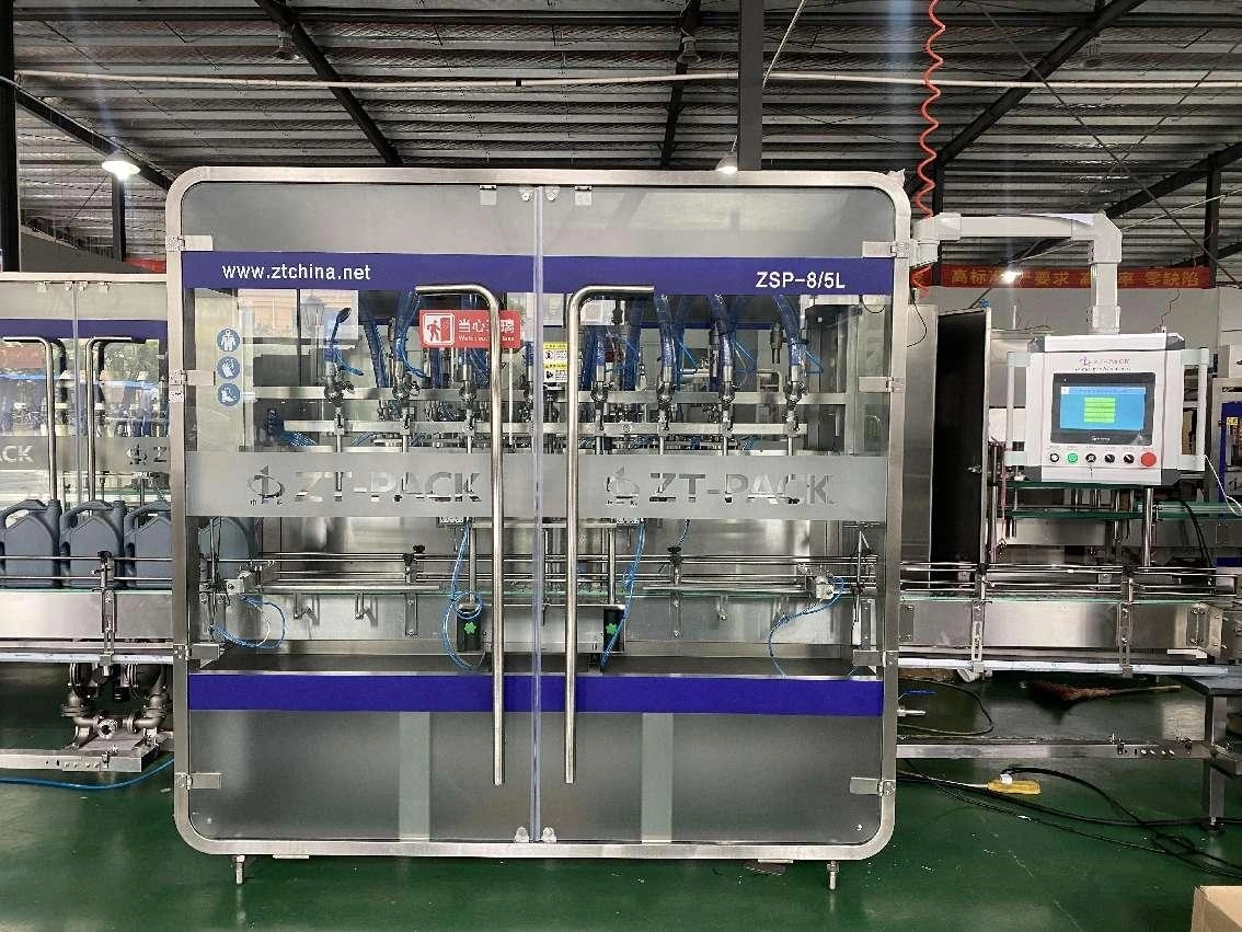 Automatic High-Capacity Bottle Liquid Soap Filling Sealing Machine Packing Machine