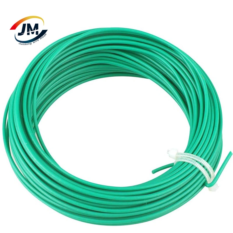 15m Plant Twist Garden Tie Wire Green Coated for Training Support Bonsai Outlet Cable