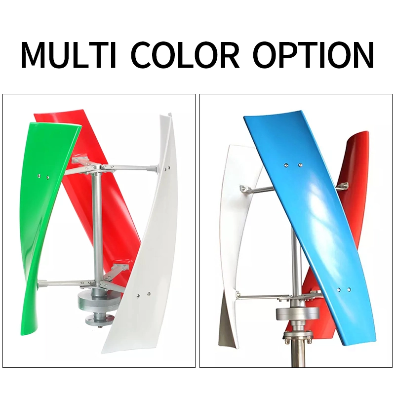 Énergie alternative renouvelable Éolienne à basse vitesse 20kw 10kw 5kw Générateur éolien à axe vertical / Éolienne avec certificat RoHS