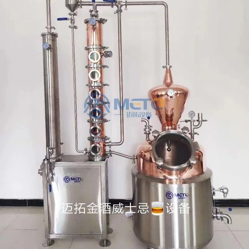 Model New Alcohol Distillery Equipment Alcohol Reflux Distiller