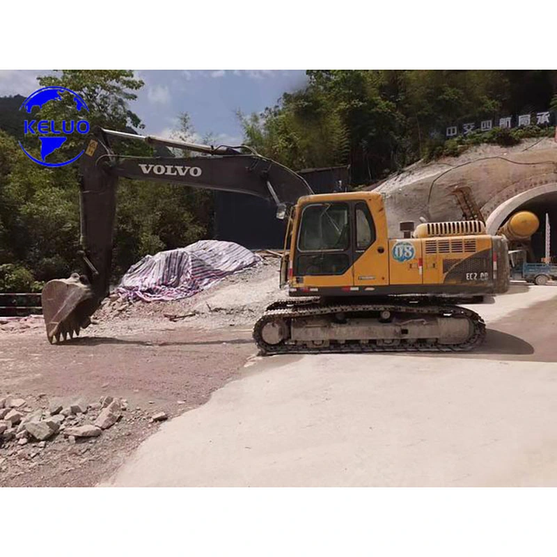 Machines de construction d'occasion utilisées excavatrice Digger Volvo Ec210b