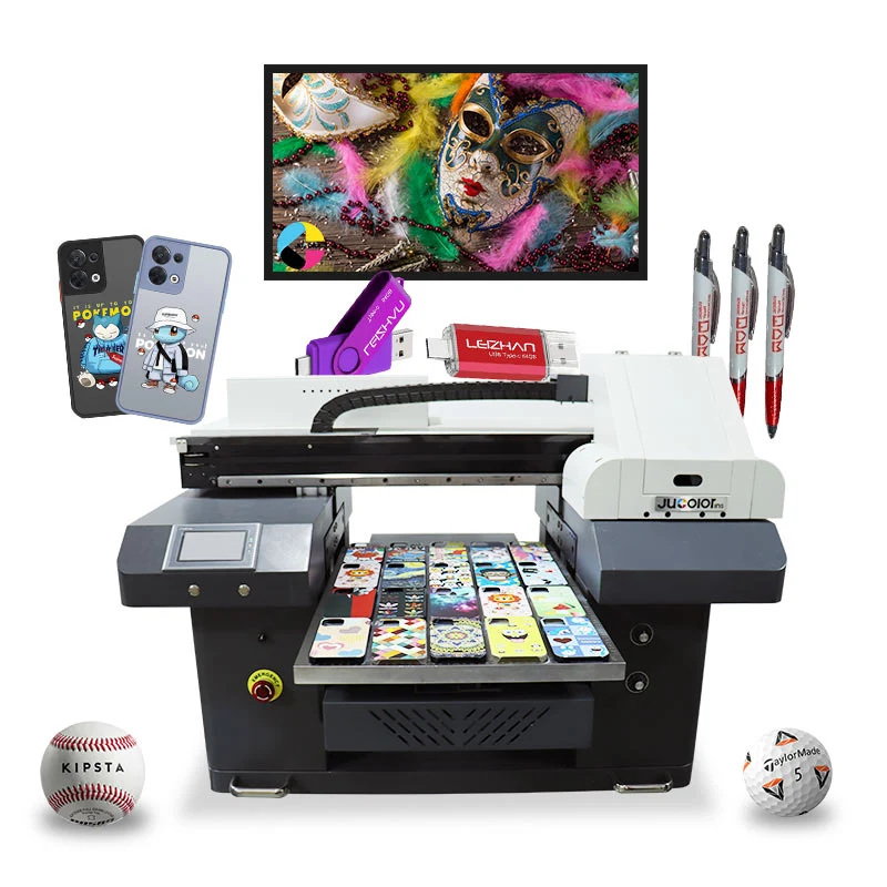 Jucolor Best Sell Easy to Use Impresora UV with G5I Dx7 Print Head for Metal Acrylic