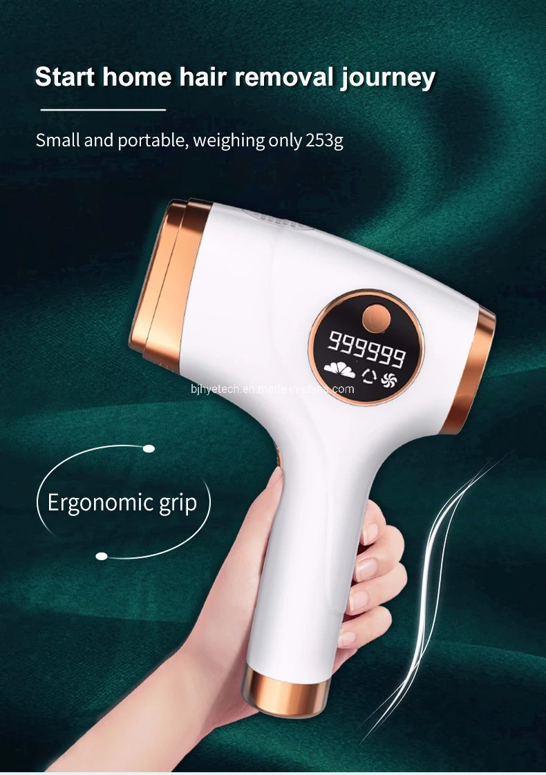 Etiqueta Privada Home Use Salão de Luz Intensa Pulsada Portable luz pulsada Dispositivo Laser Profissional a remoção dos pêlos queda de cabelo