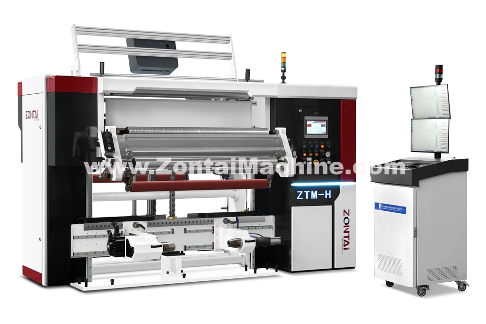 Plastic Film Printing Rolls Automatic Doctoring Rewinding Machine