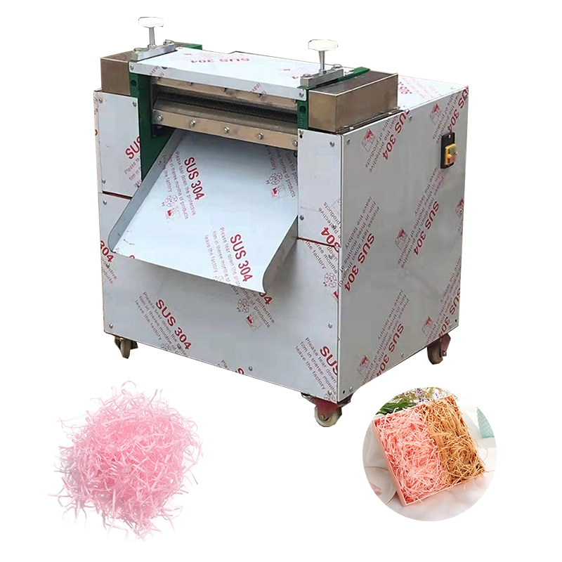 Crinkle Cut Shred Filler Packing Shredded Paper Gift Box Filler Raffia Machine