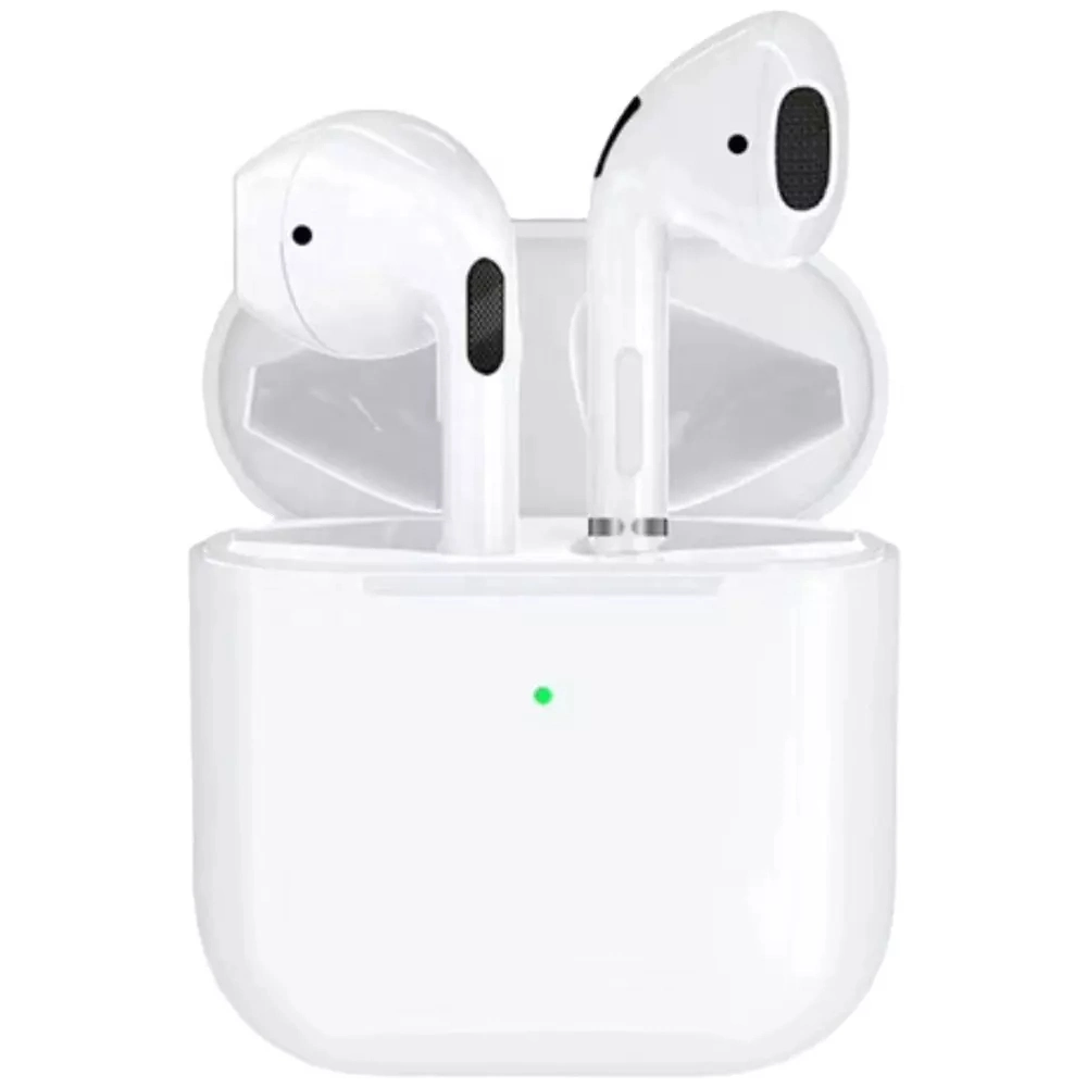 Nuevo Airp inalámbrico más vendido PRO4 TWS Bt5,0 calidad Siri Anti-Fingerprint Auriculares Super Bass