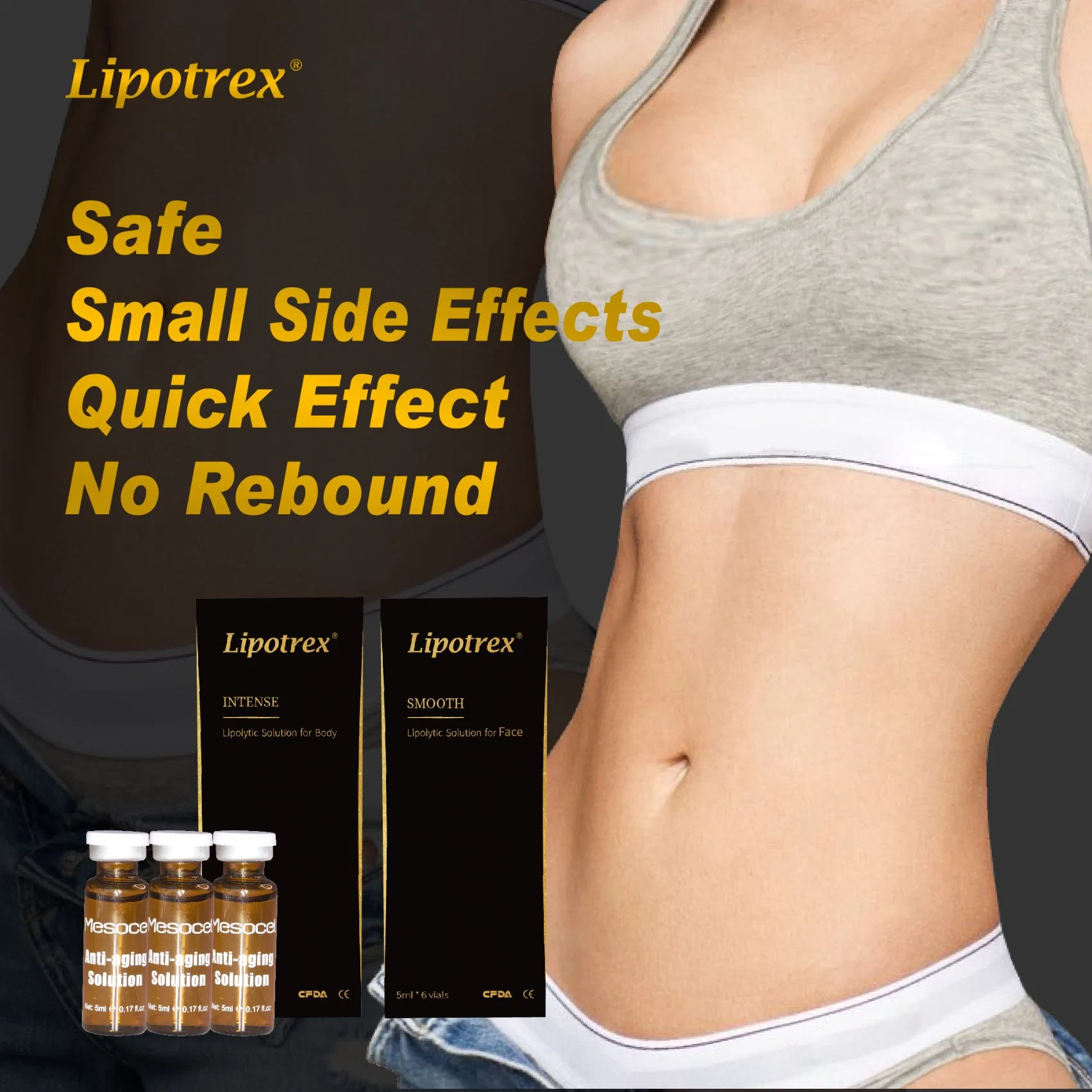 Medical Manufacture Lipolysis Injection to Slimming Weight Effective