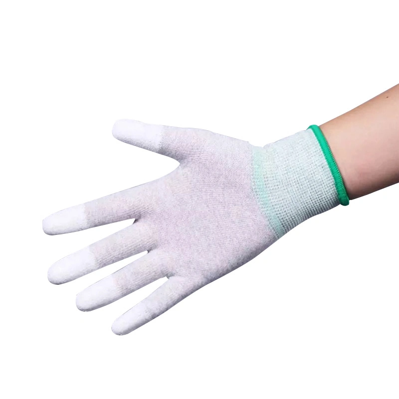 Wholesale/Supplier Customized Cheap Nylon Anti-Cut Spandex or Polyester Shell PU Coated Palm Safety Work Protective Gloves