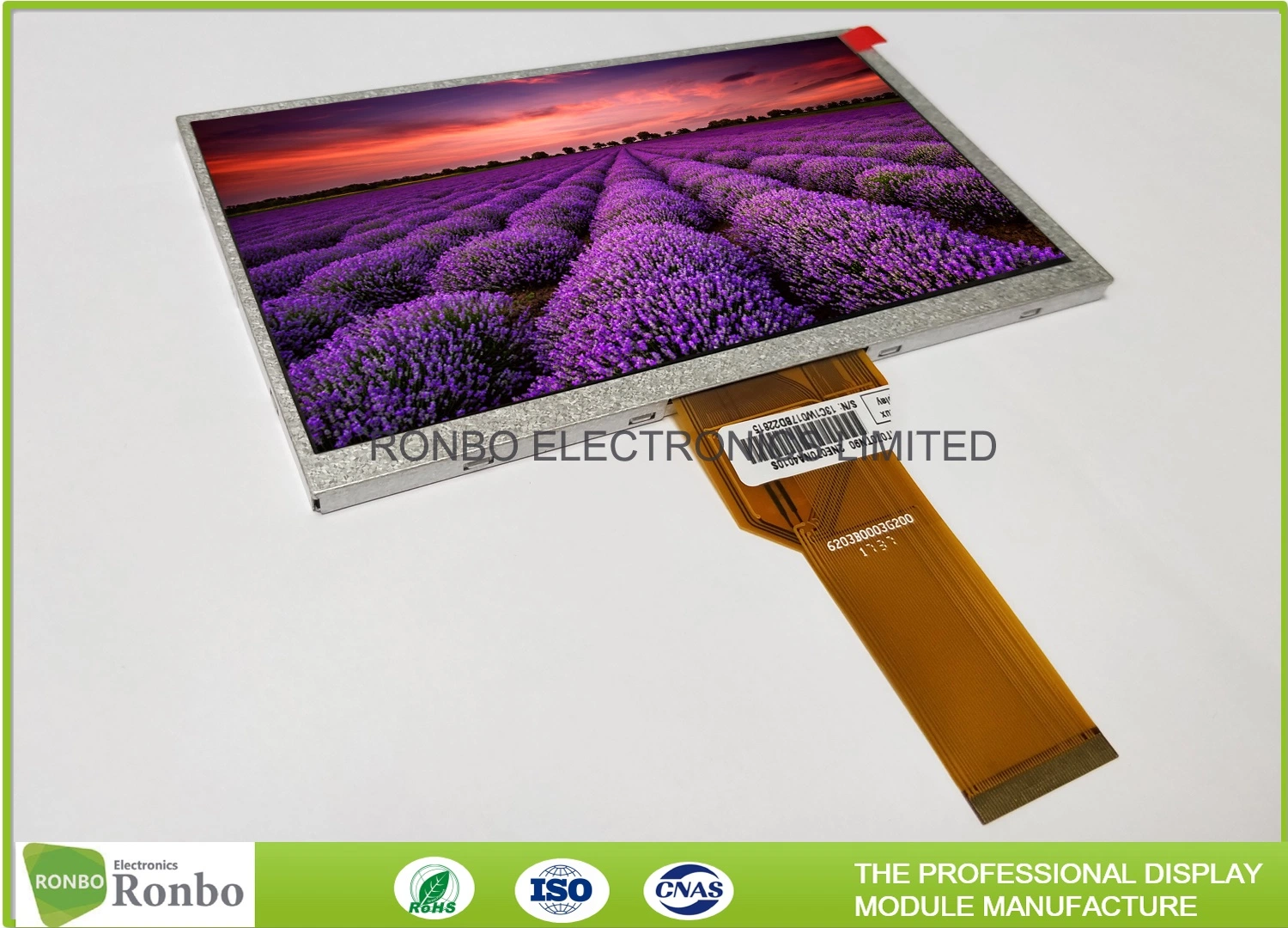 Customized 7 Inch 800X480 Industrial LCD Panel Replace Innolux At070tn94 TFT LCD Screen Display