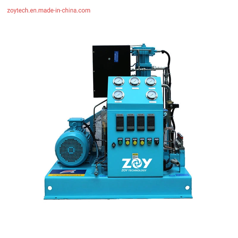 High Pressure Oxygen Booster Compressor Oil Free Oxygen Gas Compressor for Filling Cylinders