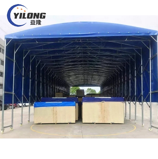 Waterproof Driveway Gate PVC Tarpaulin Roof Metal Frames Car Sun Shield Carport Canopy Cover 10 X 20