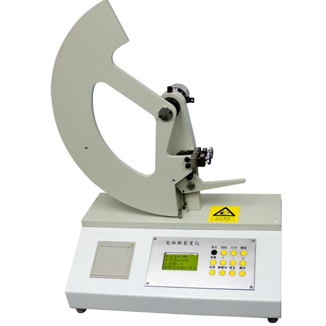 ISO6383 Strength Tear Paper Resistance Film Digital Electronic Elmendorf Test Instrument