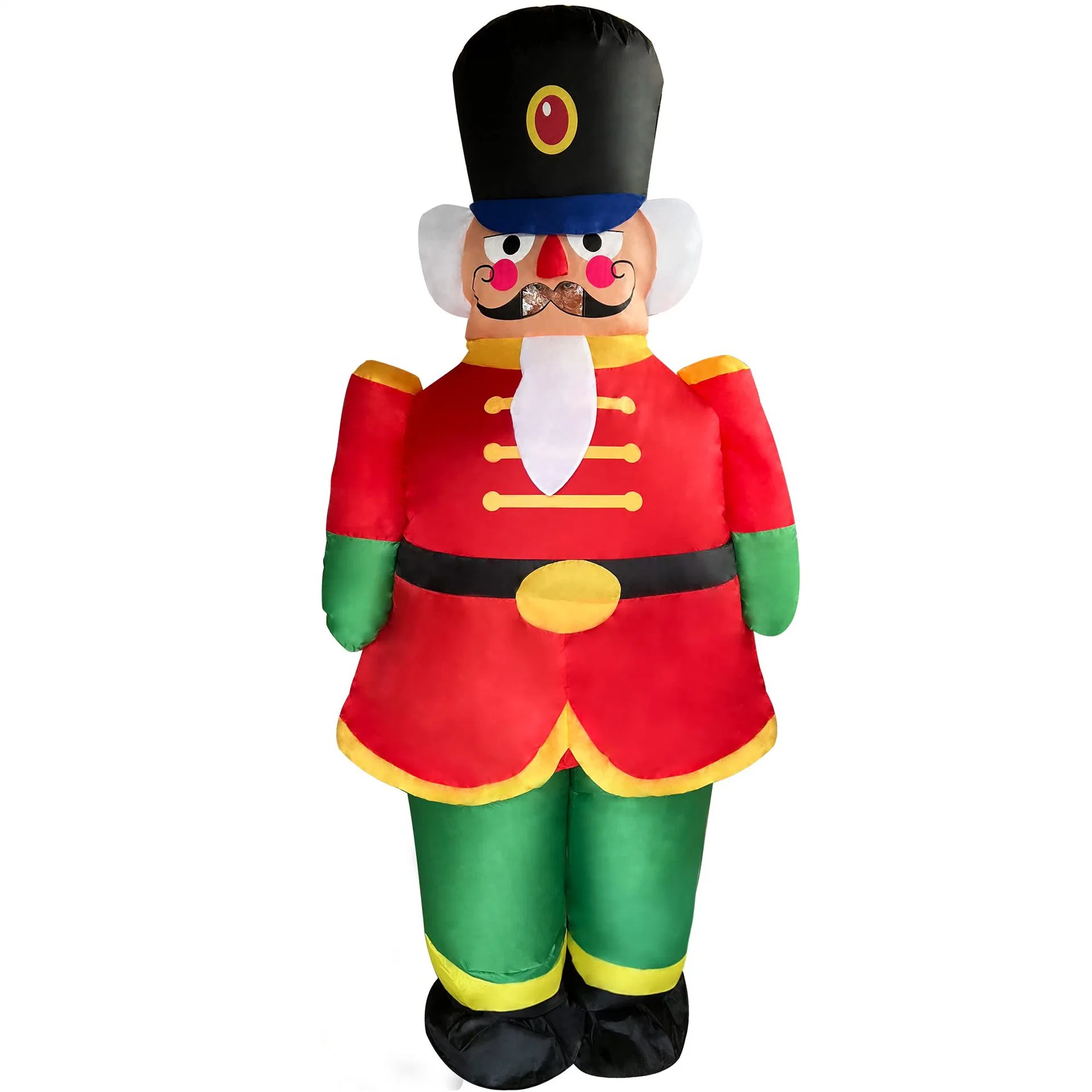 Holiday Airblown Outside Yard Display Custom Xmas Nutcracker Inflatable Decoration