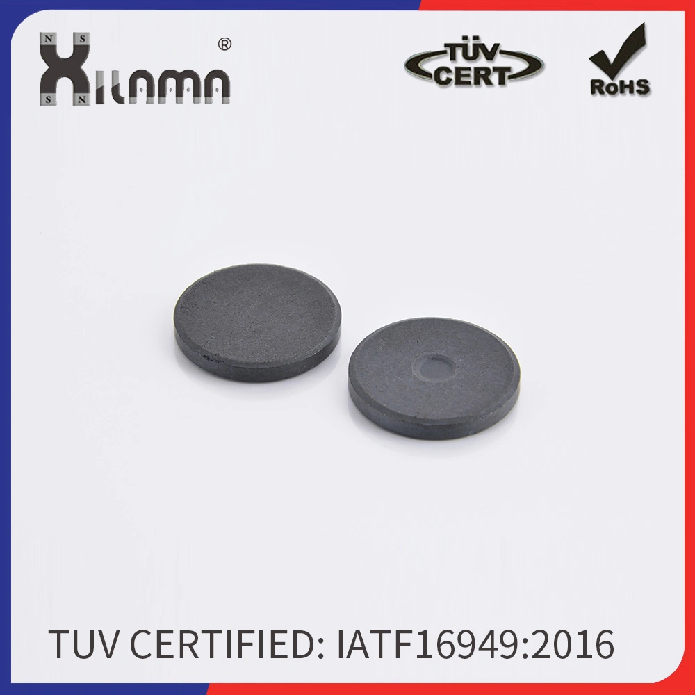 Aimant permanent de ferrite de taille client pour ferrite à moteur dur et bon marché Aimant