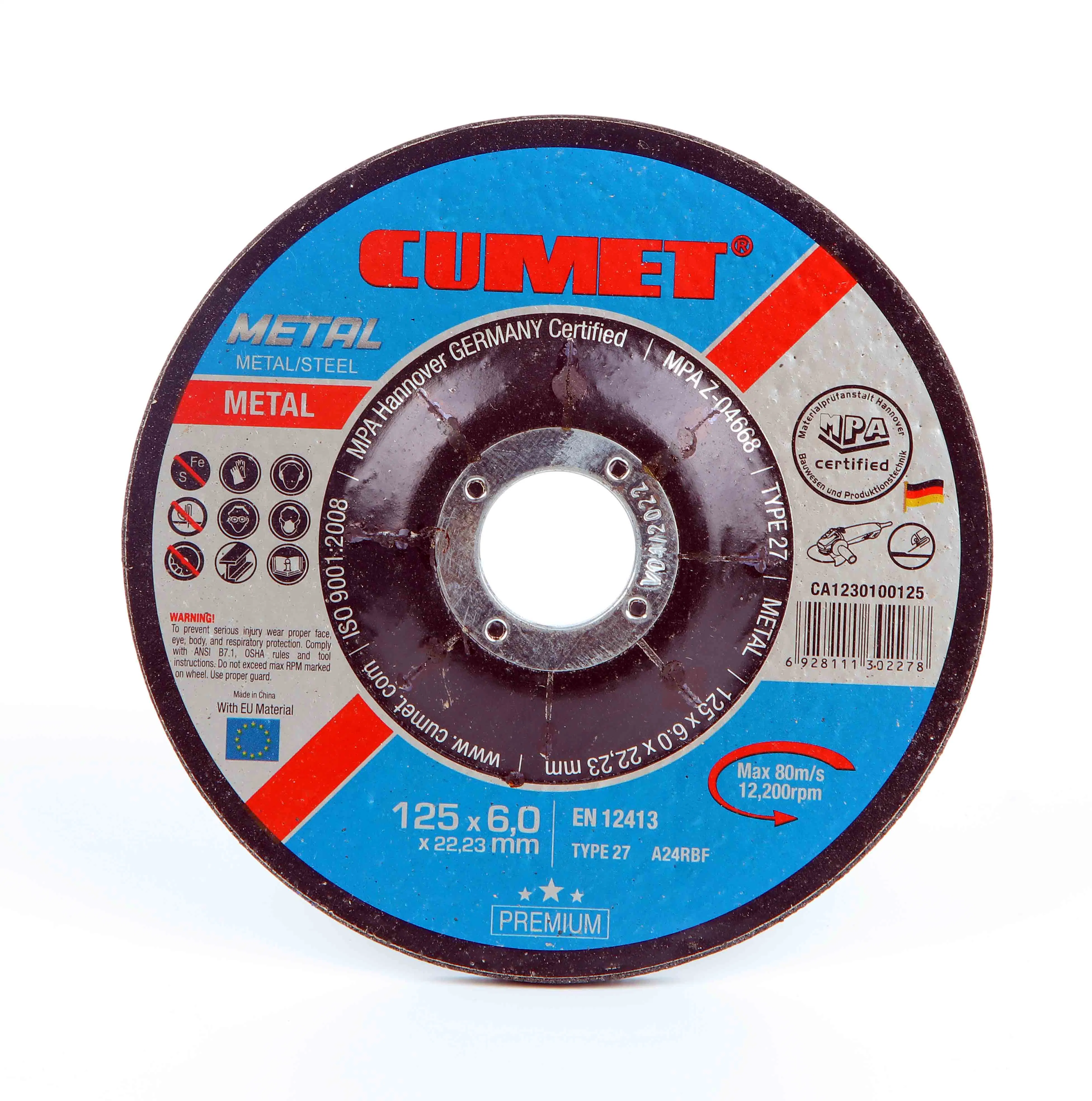 5" Grinding Abrasive Disc for Inox (125X6.4X22.23)