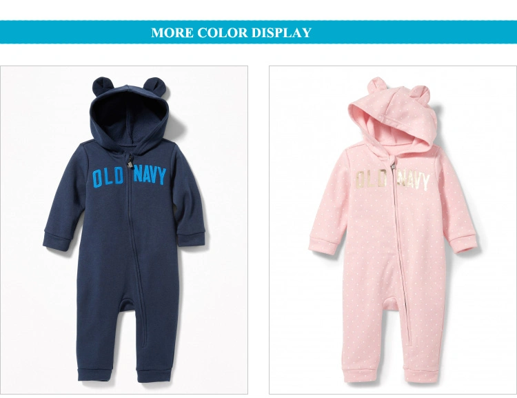 Wholesale/Supplier Autumn Winter Warm Kid Baby Garment Creeping Babysuit Apparel