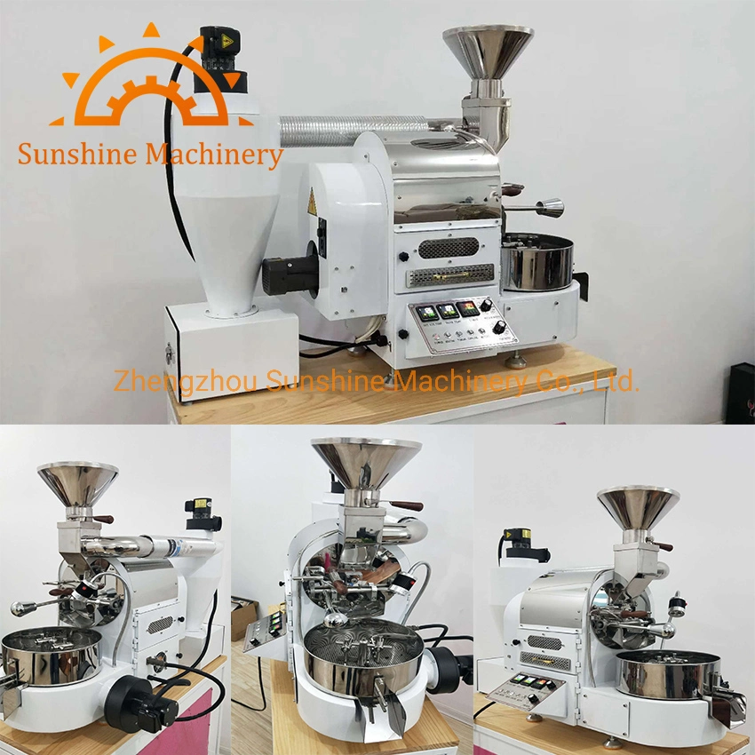 Food Grade Stainless Steel Automatic Coffee Roaster Machine