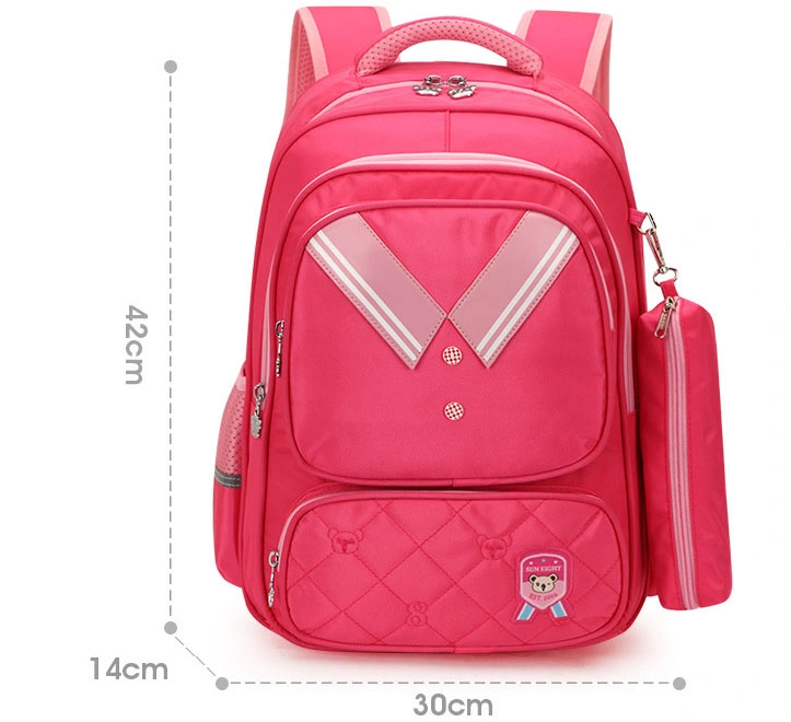 Los niños niñas hombro Estudiante alumno niño niños Schoolbag Bolsa Mochila Pack