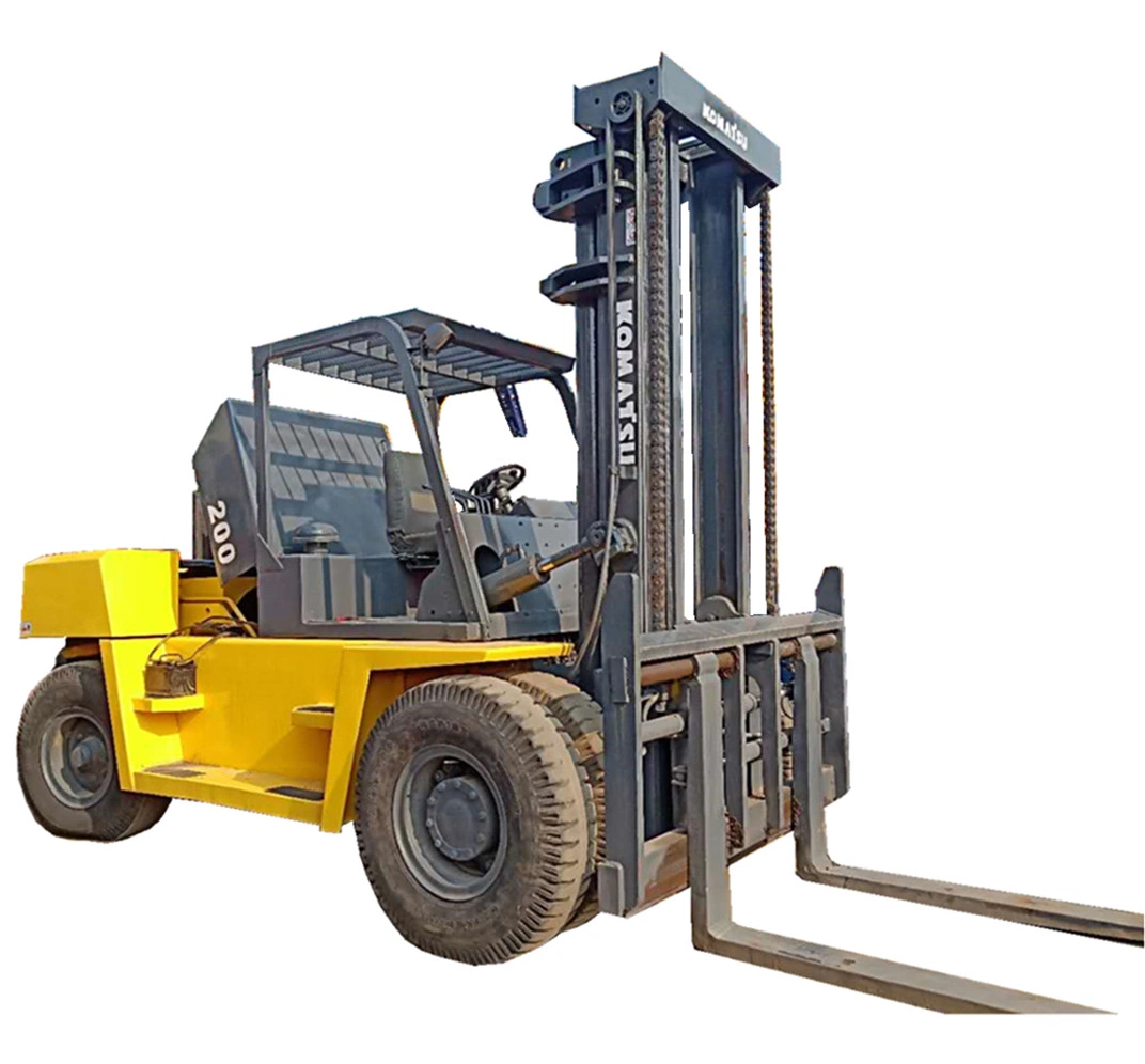 Medium Stacking Lifting Forklift Pallet Attachment Diesel Forklift Fd200 Komatsu 20ton