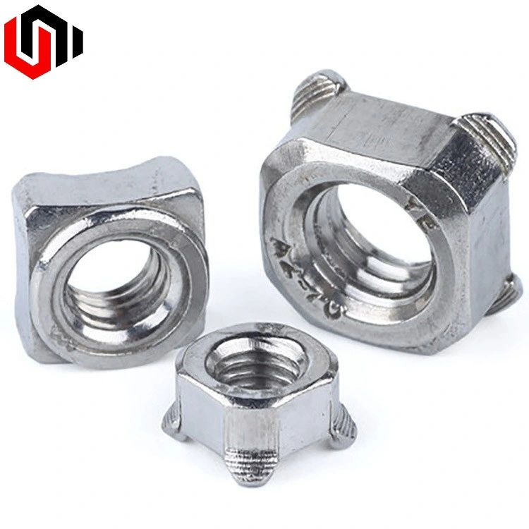 Hardware Stainless Steel 304/316 DIN928 Square Weld Nut A2/ A4