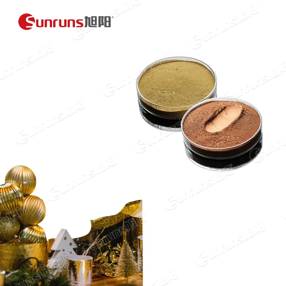 Leafing Flake Bronze Copper Powder Rich Gold Pigment for Gold Printing Ink