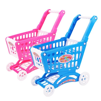 OEM Customized Plastic Kid Children Toy Shopping Cart for Toddler