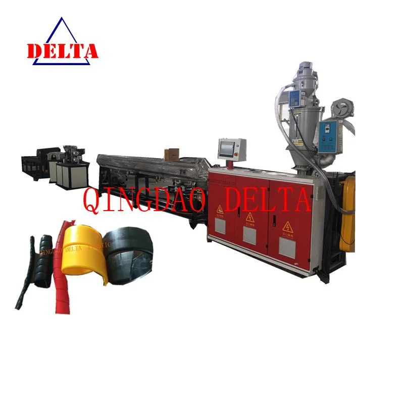 Hydraulic Hose Sheath Extruder Machine Pneumatic Hose Guarding Spirals Tube Production Line