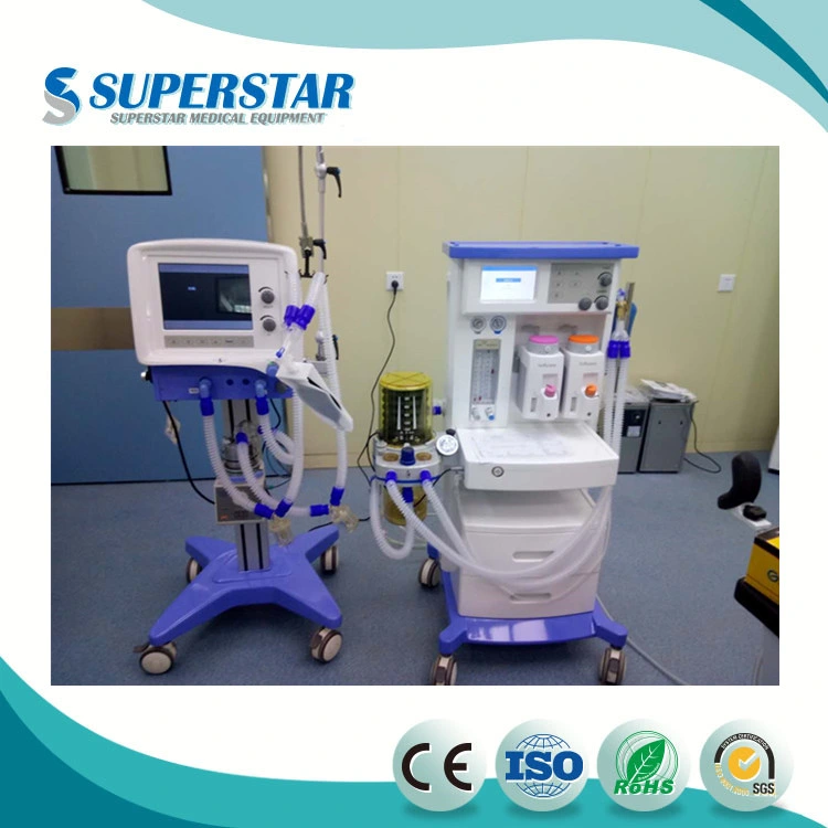 China Supplier High Performance Co Anesthesia Machine S6100d Superstar Medical