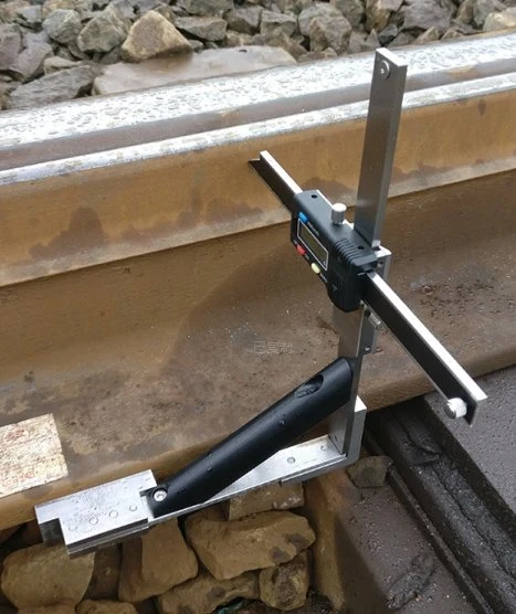 Railway Switch Rail Gauge for Switch Rail Lateral Wear Measurement