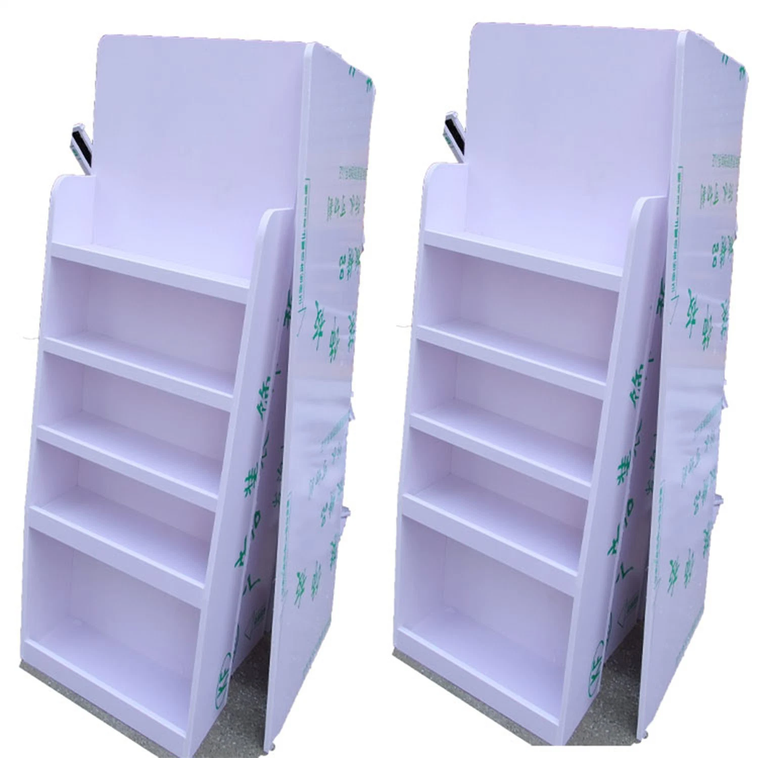 Paper Pop POS Cardboard Display Units Floor Retail Display for Supermarkets