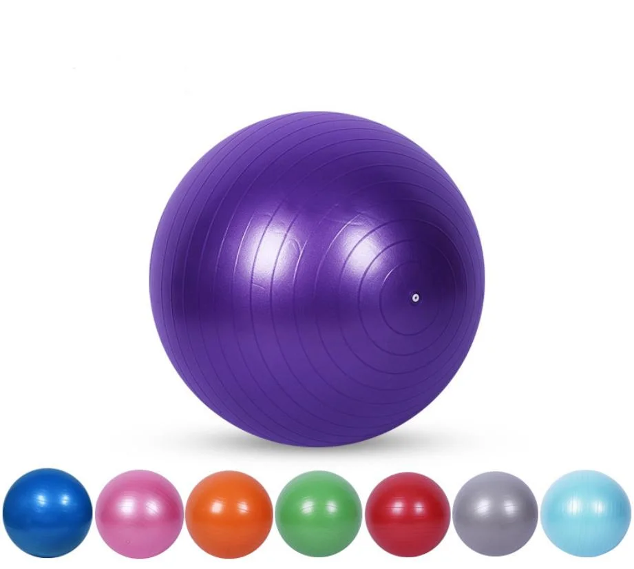 Gimnasio de ejercicio Anti-Burst Inflatable Custom Logo PVC Balance Yoga Ball