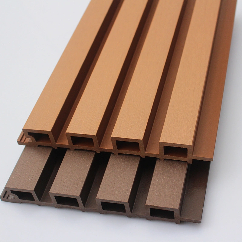 2023 New Co-Extrusion Outdoor Cladding Wood Plastic Composite Exterior WPC Wall Panel