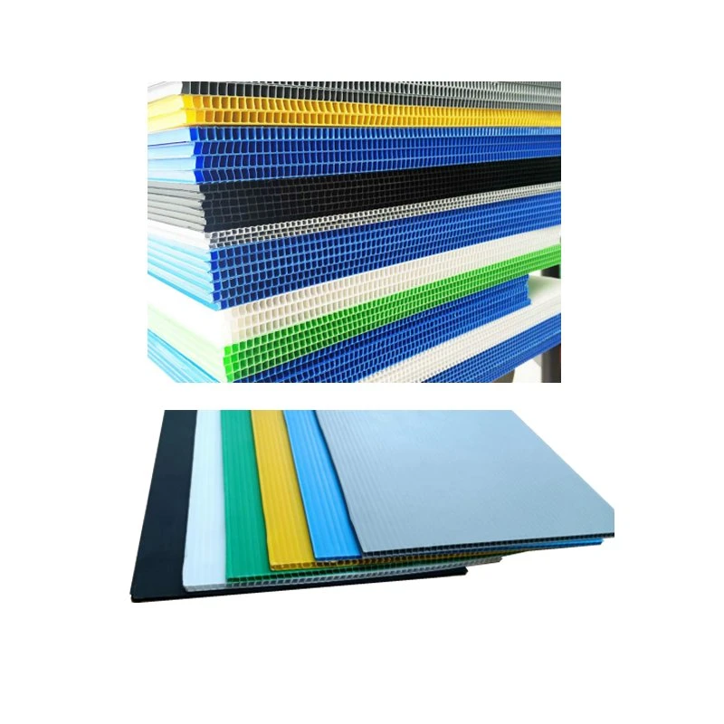 Wholesale/Supplier Low MOQ Custom Color Board Logistic Packaging Material PP Anti-Corrosion Plastic Corrugated Sheet