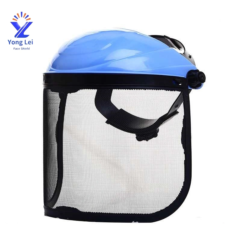 Hve001 Industrial Mesh Visors Forestry Safety Helmet Kits with Hearing Protection System