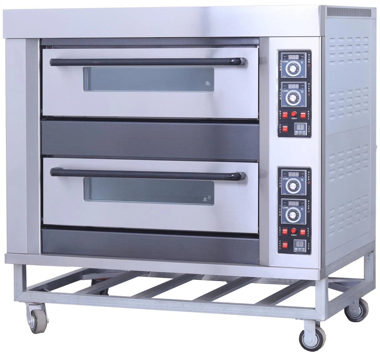 Commercial Industrial Food Baking Equipment Machine Machinery Price Big 1 2 3 4 Deck Gas Electric Cake Horno Pizza Toaster Bread Bakery Baking Oven