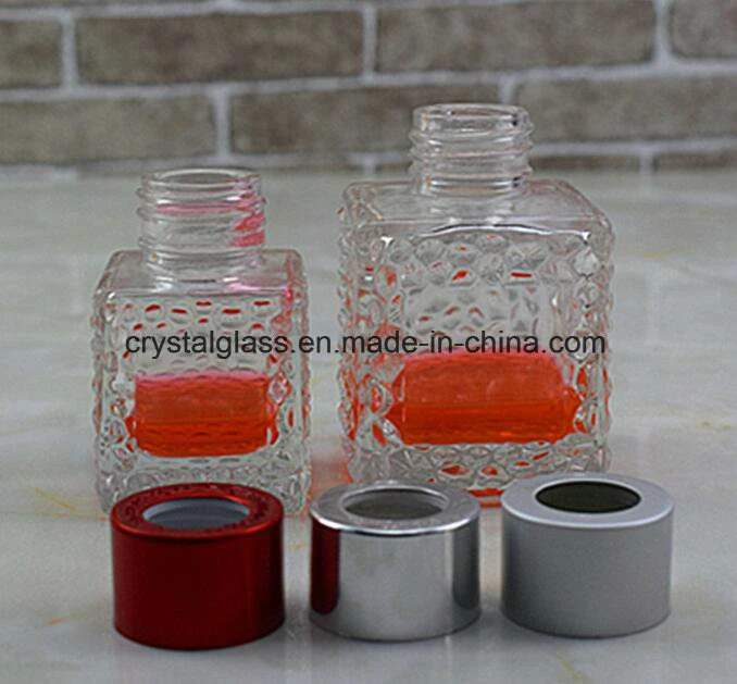 100ml 200ml Square Glass Diffuser Bottle for Aroma Fragrance