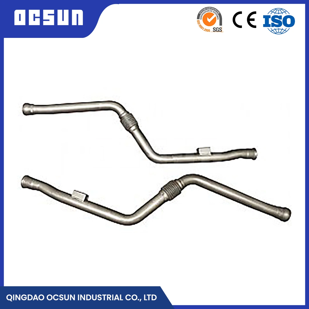 Ocsun Car Front-Pipe Exhaust Pipes China Front Exhaust Pipes for Cars Manufacturer High-Quality Front Exhaust Flex Pipe Front Pipe (F10004) and Exhaust Pipe