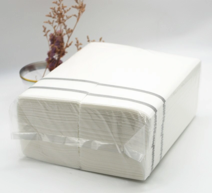 White Airlaid Paper 1ply Gust Towel Linen Like Cloth Like Napkins Tissue Paper