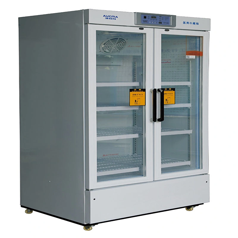 Yc Series 2~8 Degree Energy-Saving Medical Vaccine Freezer Intelligent Temperature Control Medical Blood Bank Refrigerator
