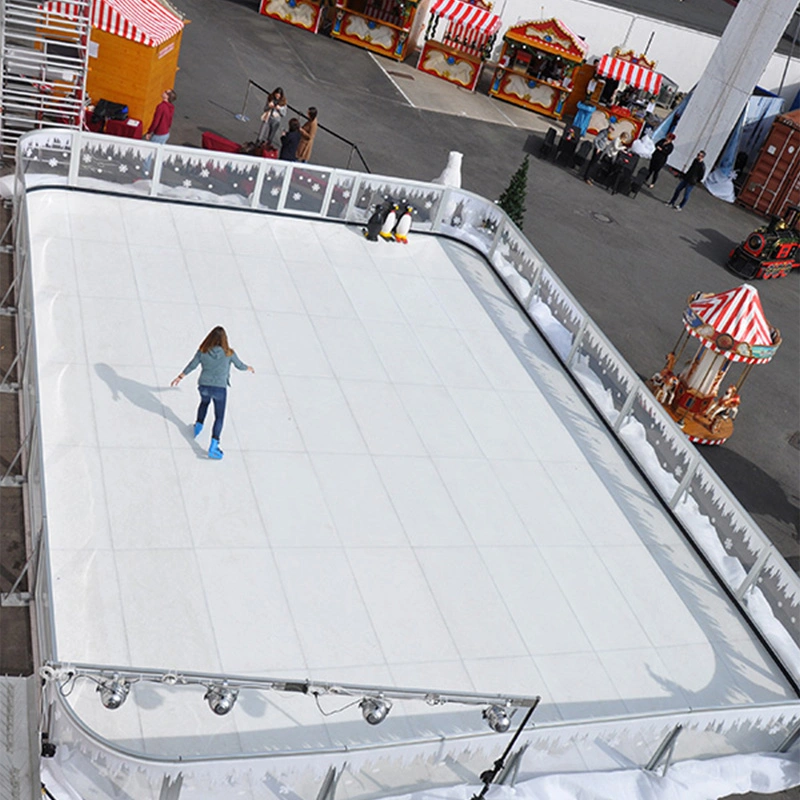 Mobile Cheap Backyard synthétique artificiel 1000X2000 patinoire de hockey sur glace feuilles rambarde