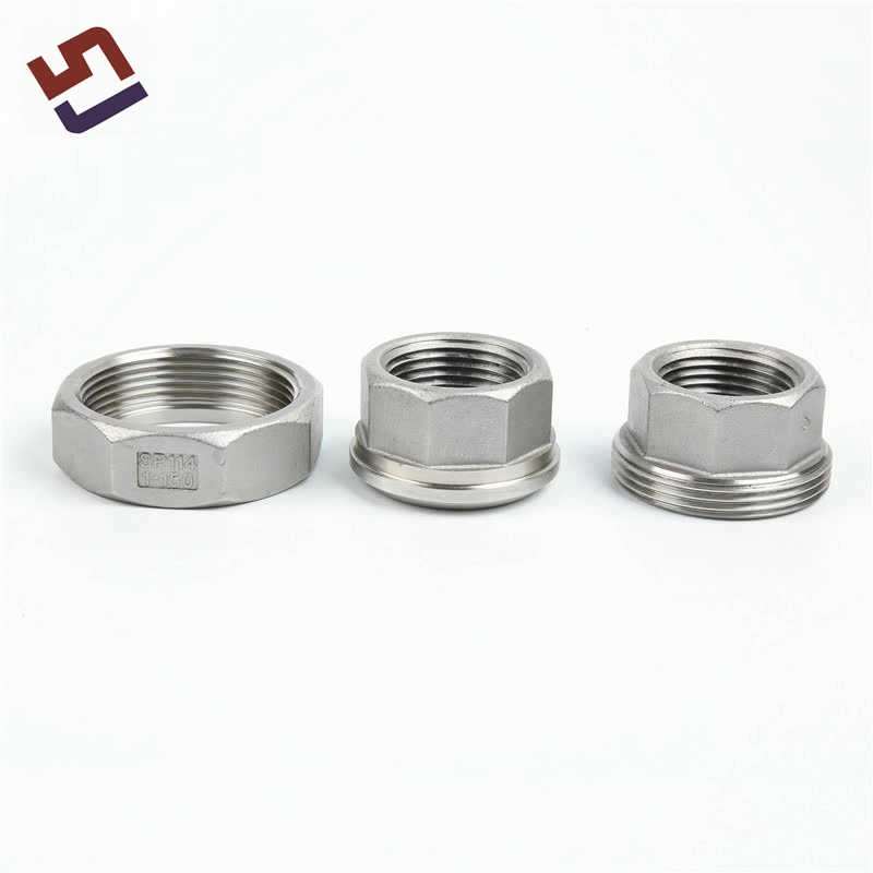 Manufacture Customized Investment Casting Screw Stainless Steel Nipple Thread Nipple Pipe Fitting