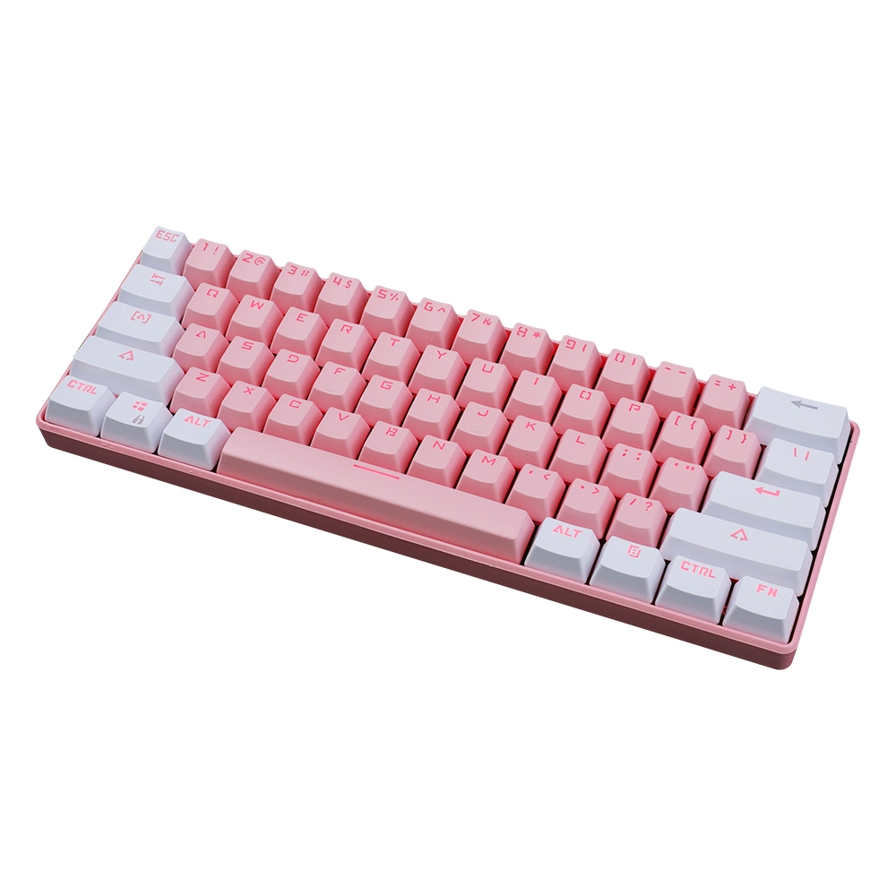 Key Pink Keyboard Three Mode Bond Line Gaming Keyboard