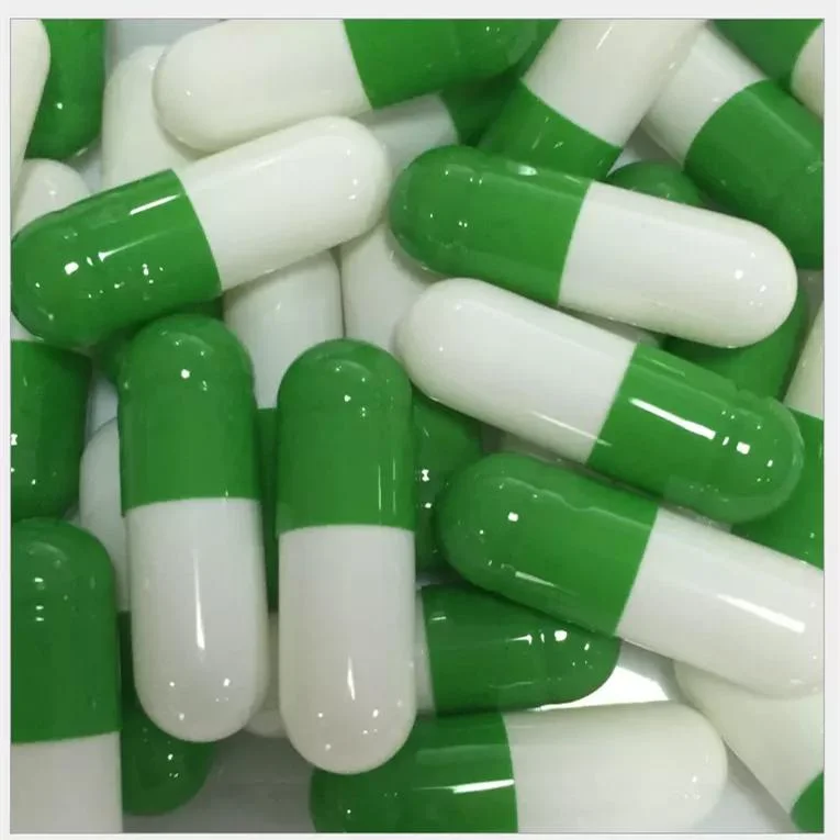 Customized Various Sizes 000# 00# 0# 1# 3# 5# Gelatin Empty Capsule