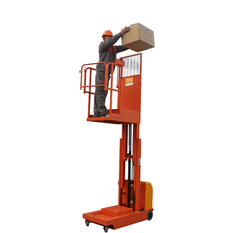 Flexible Personnel Lifts with Safe Guardrail Popular Material Handling Power Lift Support Custom Voltage and Plug