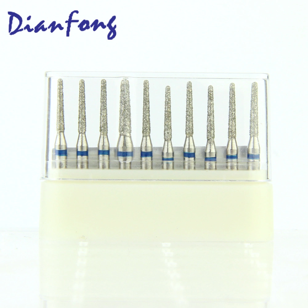 Tr-R12 Contra Angle Shank (RA/CA) Low Speed Taper Round End Dental Diamond Bur Dental Instrument Supply