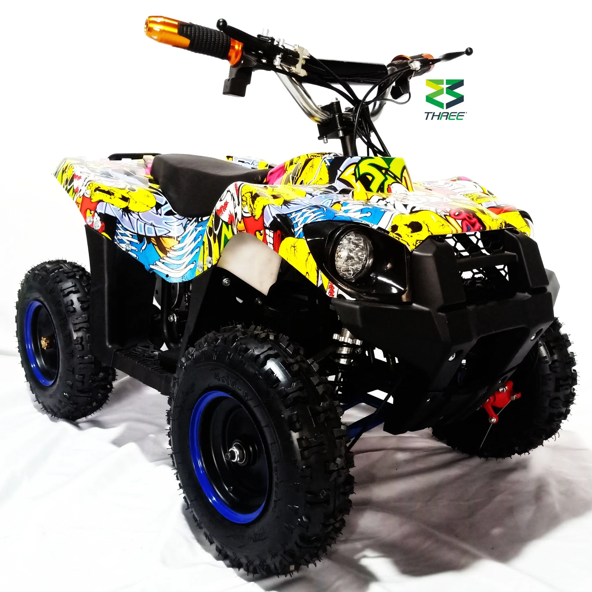 2022 Nueva fábrica de off road Quad ATV Niño Mini Eléctrico Motor de 500 W ATV Quad en venta