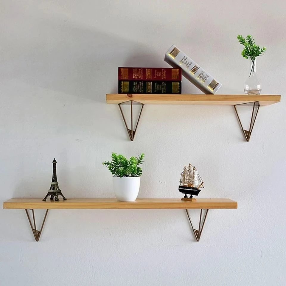 Wall Hanging Triangle Fixed Bracket Creative Shelving