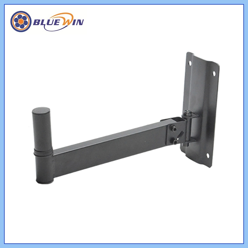 Speaker Bracket Wall Mounted Single Adjustable Metal Black Wall Hanging Brackets Wall Speaker Stand